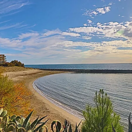 Lejlighed Studio Climatise Avec Vue Mer, Piscine Et Parking - Fr-1-472A-134 Sète